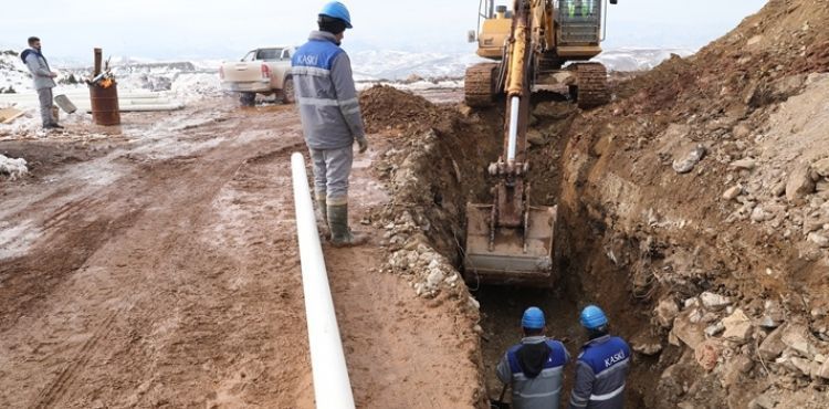 KASKİ’DEN YAHYALI İLÇESİNE 4 MİLYON 150 BİN TL İÇME SUYU YATIRIMI