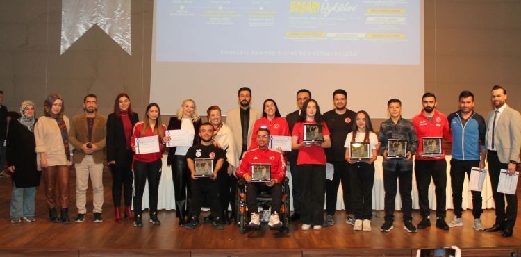 PARALİMPİK ŞAMPİYON SPORCULAR NNYÜ’DE ÖĞRENCİLERLE BULUŞTU