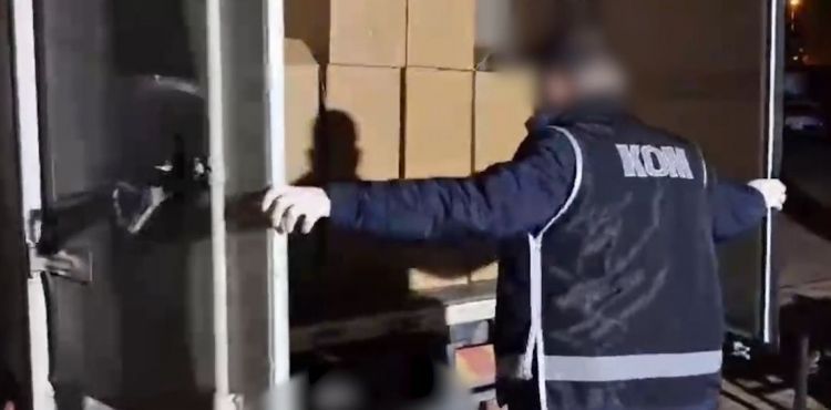 Kayseri’de 1 ton 135 kilo kaçak tütün ele geçirildi