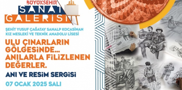 BÜYÜKŞEHİR SANAT GALERİSİ’NDEN KUŞAKLARI SANATLA BİR ARAYA GETİRECEK ANLAMLI SERGİ