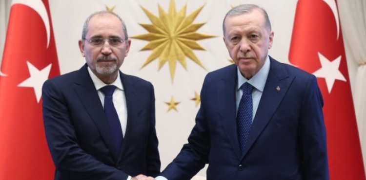 Cumhurbaşkanı Erdoğan, Ürdün Dışişleri Bakanı es-Safedi'yi kabul etti