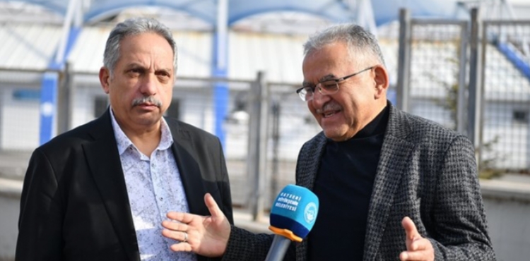 SPOR VE SPORCUNUN GÜÇLÜ DESTEKÇİSİ BÜYÜKKILIÇ, BAŞAKPINAR SPOR MERKEZİ’Nİ ZİYARET ETTİ
