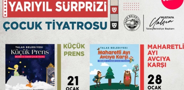 TALAS'TA ÇOCUKLARA YARIYIL SÜRPRİZİ
