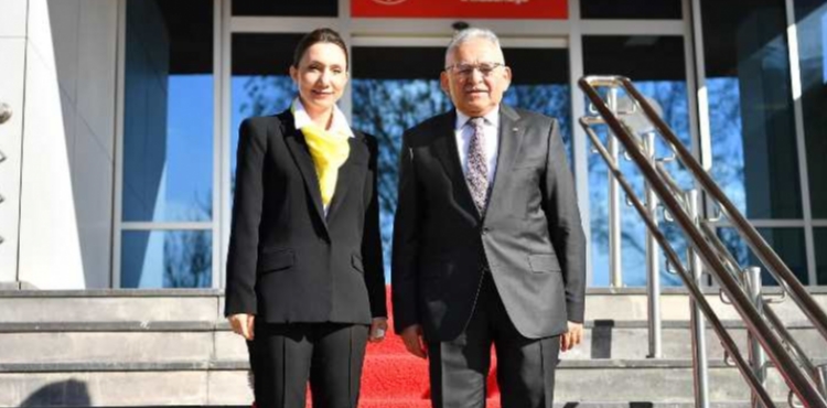 BAŞKAN BÜYÜKKILIÇ’TAN AİLE VE SOSYAL HİZMETLER İL MÜDÜRÜ ÇINGIR’A İADEİZİYARET