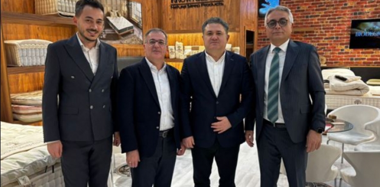 BAŞKAN ÖZDOĞAN, ULUSLARARASI İSTANBUL MOBİLYA FUARI’NA KATILDI