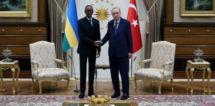Cumhurbaşkanı Erdoğan, Ruanda Cumhurbaşkanı Paul Kagame ile görüştü