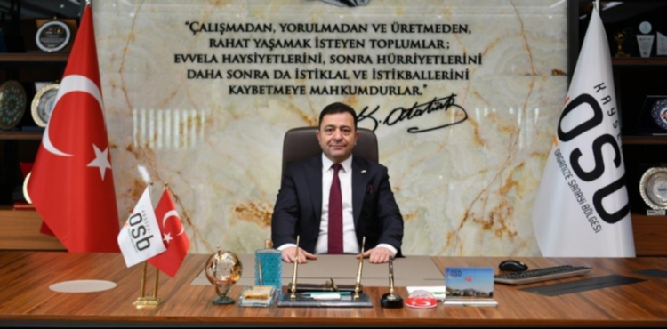 Kayseri OSB Başkanı Yalçın Kayserililerin ve Sanayicilerin Berat Kandilini Kutladı