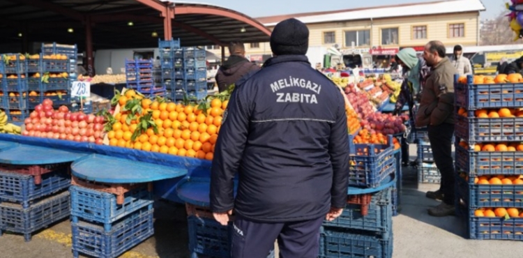 MELİKGAZİ ZABITASI RAMAZAN ÖNCESİ SIKI DENETİM YAPIYOR
