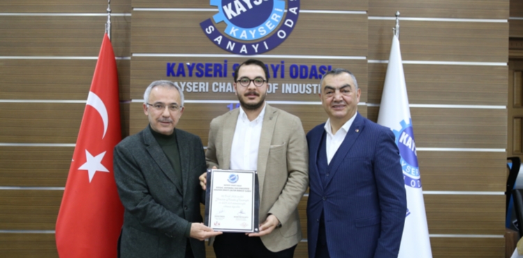KAYSOda stiare Toplants ve yelik Belgesi Takdim Treni Gerekletirildi
