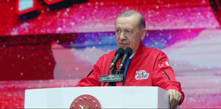 Cumhurbaşkanı Erdoğan: Türk milleti ve Kıbrıs Türk'ü olarak bu topraklarda ev sahibiyiz