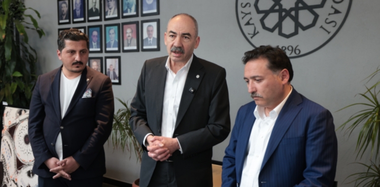 “MİMAR SİNAN YAPILARI” RESİM SERGİSİ KAYSERİ TİCARET ODASI’NDA AÇILDI