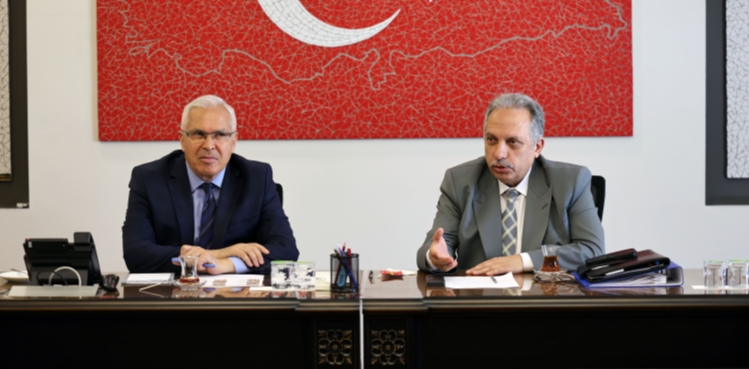 TALAS'TA KAMU KURUMLARI VE MUHTARLAR MAHALLELERİ KONUŞTU