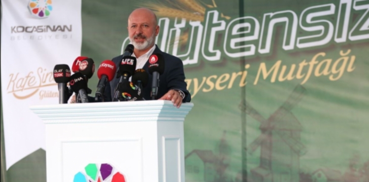 BAŞKAN ÇOLAKBAYRAKDAR’DAN GLÜTENSİZ SAĞLIKLI HAYATA BÜYÜK DESTEK