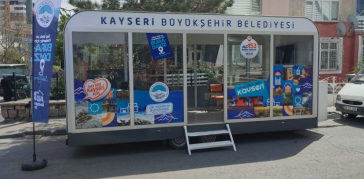 BÜYÜKŞEHİR, MOBİL BEYAZ MASA İLE VATANDAŞLA İÇ İÇE