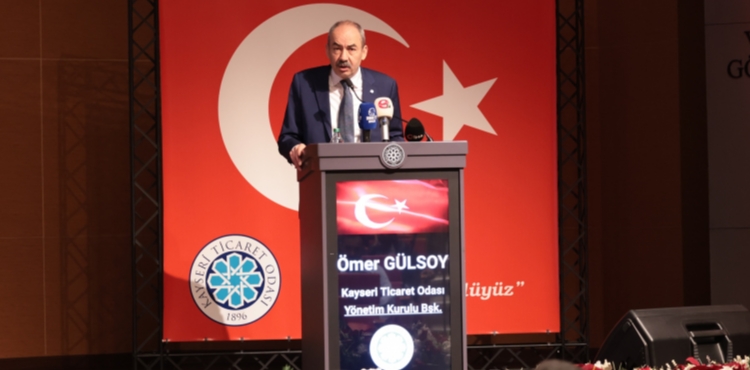 GÜLSOY : “GÜÇLÜ EKONOMİ, GÜÇLÜ REEL SEKTÖRLE MÜMKÜNDÜR”