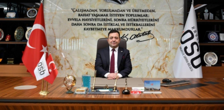 KAYSERİ OSB BAŞKANI YALÇIN: DAHA FAZLA BÜYÜME İÇİN SANAYİCİLERİMİZ DESTEKLENMELİDİR