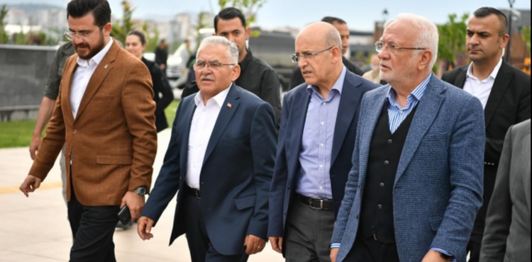 BAŞKAN BÜYÜKKILIÇ, BAKAN ŞİMŞEK’E MUTFAK SANATLARI MERKEZİ’Nİ TANITTI