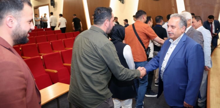 BAŞKAN YALÇIN PERSONELLE BAYRAMLAŞTI