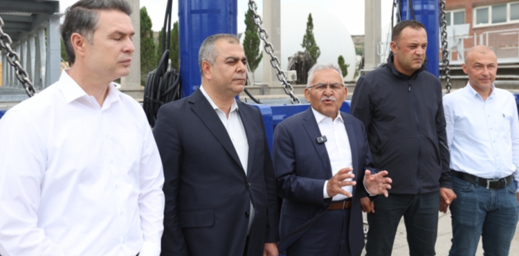 BAŞKAN BÜYÜKKILIÇ’TAN KASKİ’NİN 600 MİLYON TL’LİK YATIRIMINA İNCELEME