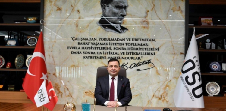 Kayseri OSB Başkanı Yalçın İSO İkinci 500 Listesinde yer alan Kayseri Firmalarını kutladı.
