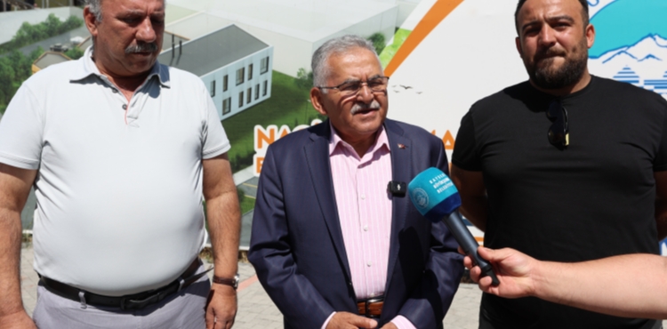 BAŞKAN BÜYÜKKILIÇ’TAN SOSYAL SORUMLULUK PROJESİ ALZHEIMER MERKEZİ İNŞAATINA İNCELEME