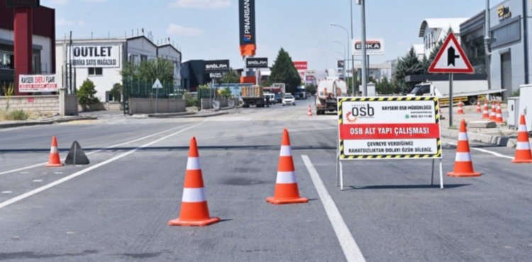 Kayseri OSB’de 2025 asfalt sezonu açıldı
