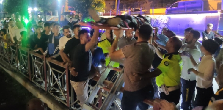 Kayseri’de sulama kanalına düşen çocuk yaralandı