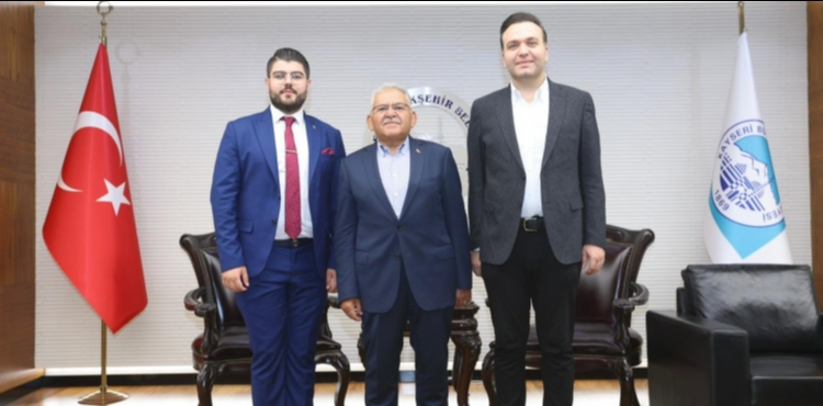BAŞKAN BÜYÜKKILIÇ, AK PARTİ GENÇLİK KOLLARI BAŞKANI İBİŞ’İ KONUK ETTİ