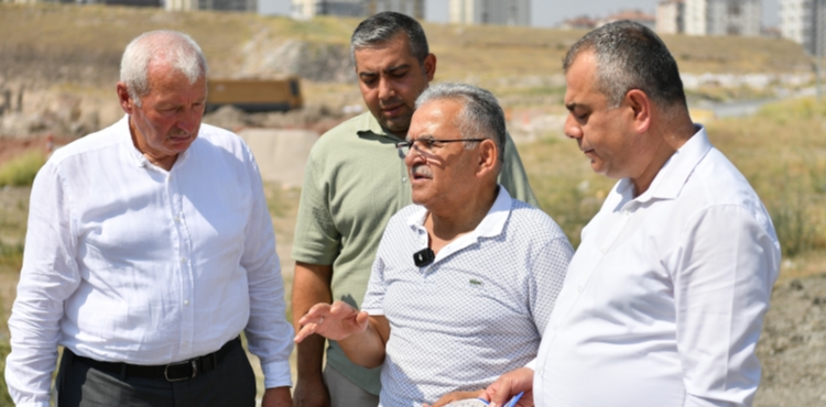 BÜYÜKKILIÇ’TAN KAYSERİ’NİN GELECEĞİNE YATIRIM YAPAN KASKİ’NİN ÇALIŞMALARINA YAKIN TAKİP