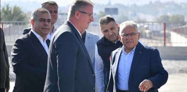 BAŞKAN BÜYÜKKILIÇ’TAN 29 EKİM’DE AÇILMASI PLANLANAN KAVŞAĞA YAKIN TAKİP