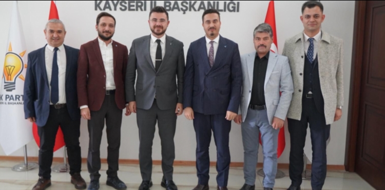 DEVA Partisi Heyeti AK Parti Kayseri l Bakanln Ziyaret Etti