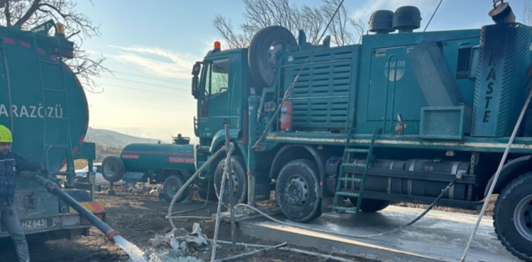 DEVEL KSTTE TARIMSAL SULAMA N LK SONDAJ KUYUSU HAZIRLANDI
