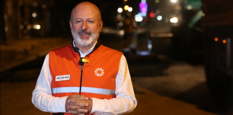 “ESKİ VE YENİ SANAYİ BÖLGEMİZİ ETAP ETAP YENİLİYORUZ”