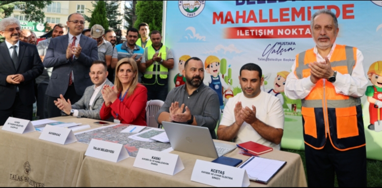 MAHALLE MAHALLE TALAS'TA HZMET YOLCULUU TAMAMLANDI