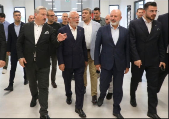 AK PART GENEL BAKAN VEKL MUSTAFA ELTA, MELKGAZݒNN HAVACILIK LSESN NCELED