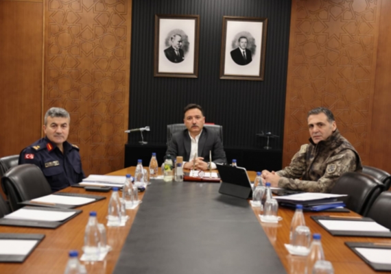 Vali Gkmen iek Bakanlnda Genel Deerlendirme Toplants Gerekletirildi