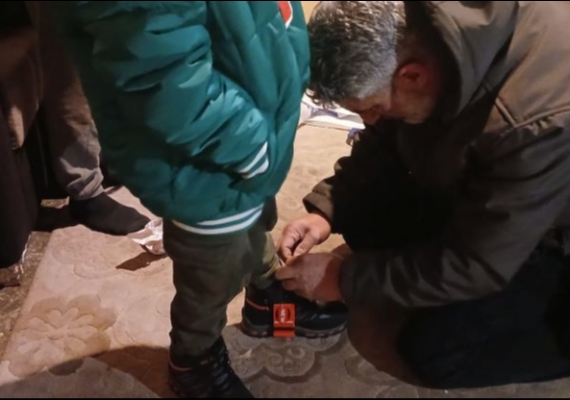 9 �ocuklu aileye 50 bin TL�lik yard�m