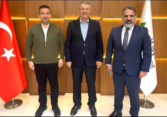 KGC ve TSYD Ba�kanlar�ndan H�seyin Akay�a ziyaret 
