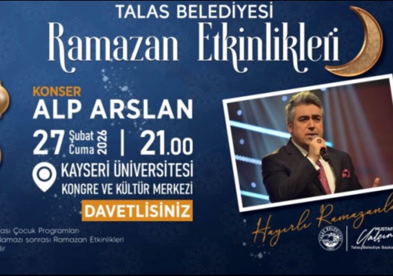 TALAS'IN RAMAZAN ETK�NL�KLER�NDE BU HAFTA SONU
