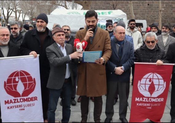 MAZLUMDER �ube Ba�kan� Kaya: Sivillerin hayat�n� tehlikeye atan askeri sald�r� kabul edilemezdir
