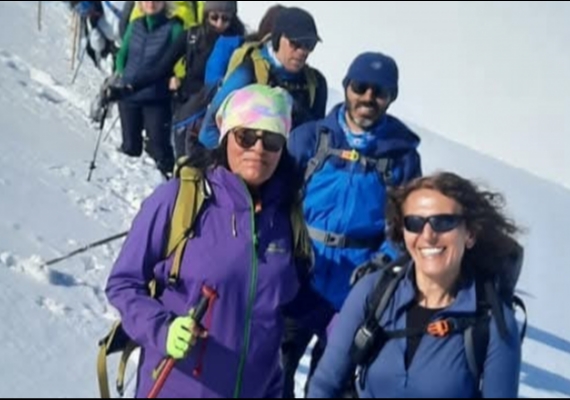 Da�c�lardan Lifos Da���na Kad�nlar G�n� t�rman���