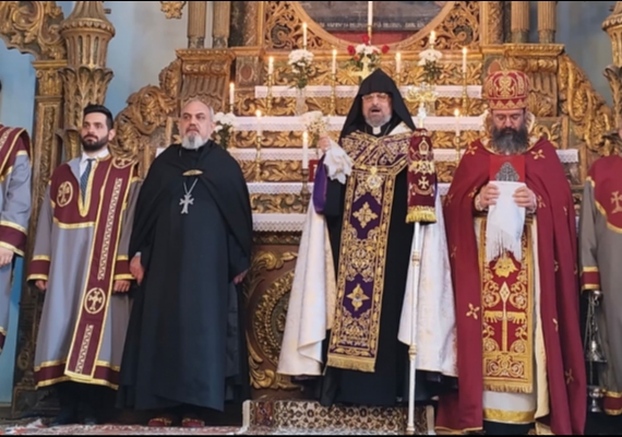 Kayseri�de Ermeniler�den Mi�ing ayini