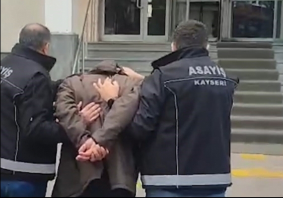 Kayseri�de 13 y�l 9 ay hapisle aranan h�k�ml� yakaland�