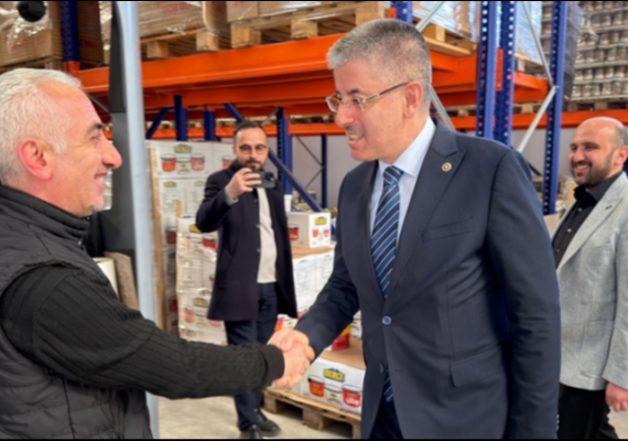 �OPURO�LU: SANAY�C�YLE KES�NT�S�Z TEMASIMIZ S�R�YOR!