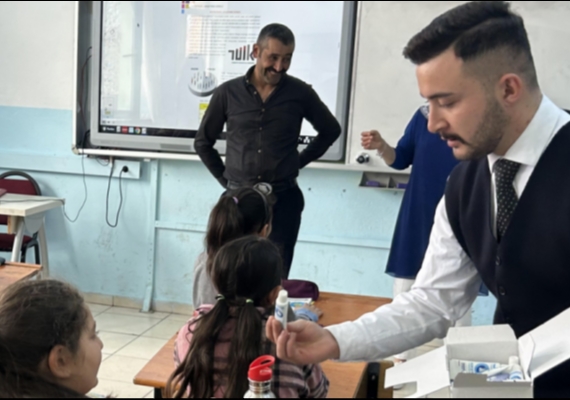 �LK� OCAKLARI�NDAN AKKI�LA�DA ��RENC�LERE G�Z VE D�� TARAMASI