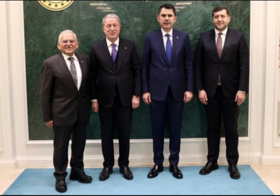 BA�KAN B�Y�KKILIǒTAN BAKAN KURUM�A Z�YARET