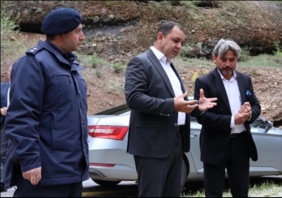 Yahyal� Kaymakam� G�ltekin�den rafting turlar� �ncesi inceleme