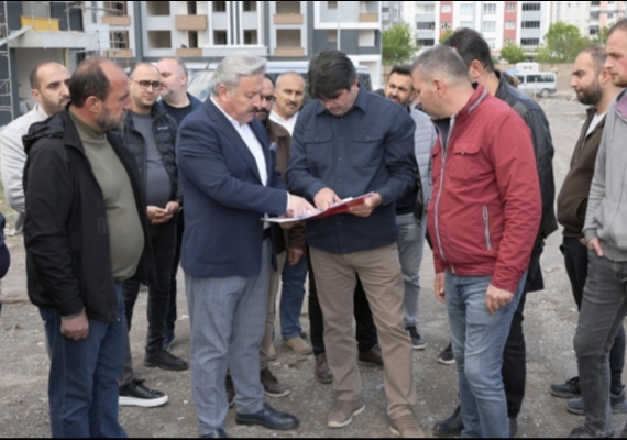 KAZIM KARABEK�R MAHALLES� 2. ETAP KENTSEL D�N���M BLOKLARI TAMAMLANMA A�AMASINDA