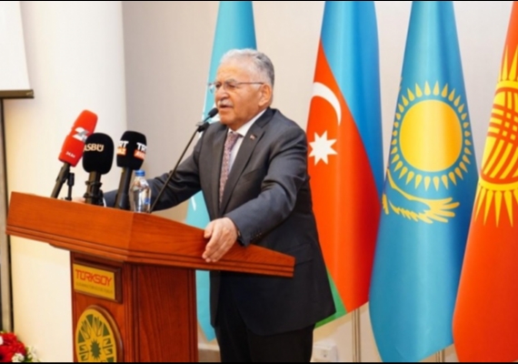 BA�KAN B�Y�KKILI�, ANKARA�DA T�RKSOY HEYET� �LE B�R ARAYA GELD�