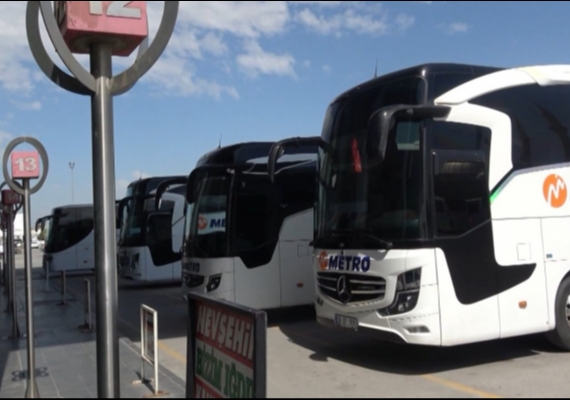 Kayseri �ehirleraras� Otob�s Terminali�nde Bayram �ncesi Bilet Fiyat� Denetimi